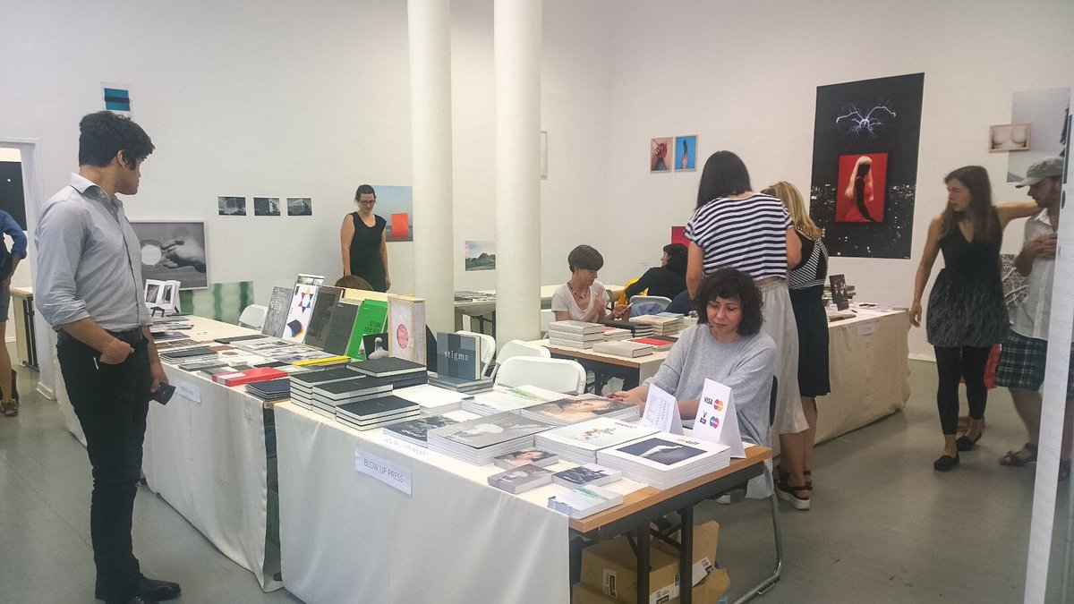 shifting__focus's tweet photo. Great first day at the Shifting Focus Photo Book Market.. We're still open til 8pm! #photobook #photography #berlin https://t.co/EyLyoCArNi