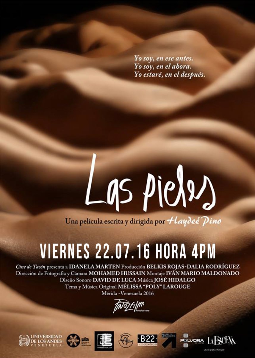 laescenabarmda's tweet photo. Cine Venezolano en la Escena ! Esta tarde 4pm. Proyección de Las Pieles de la Directora Haydeé Pino https://t.co/DtnrP4kGij
