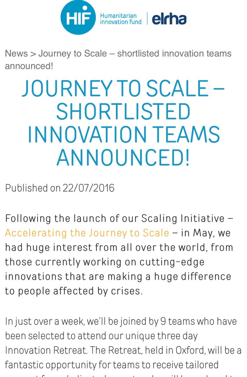 lorithicke's tweet photo. Translators without Borders shortlisted for humanitarian innovation grant! https://t.co/hYlU4Pt8VX
 @TranslatorsWB https://t.co/jKC5Iz2Hvb