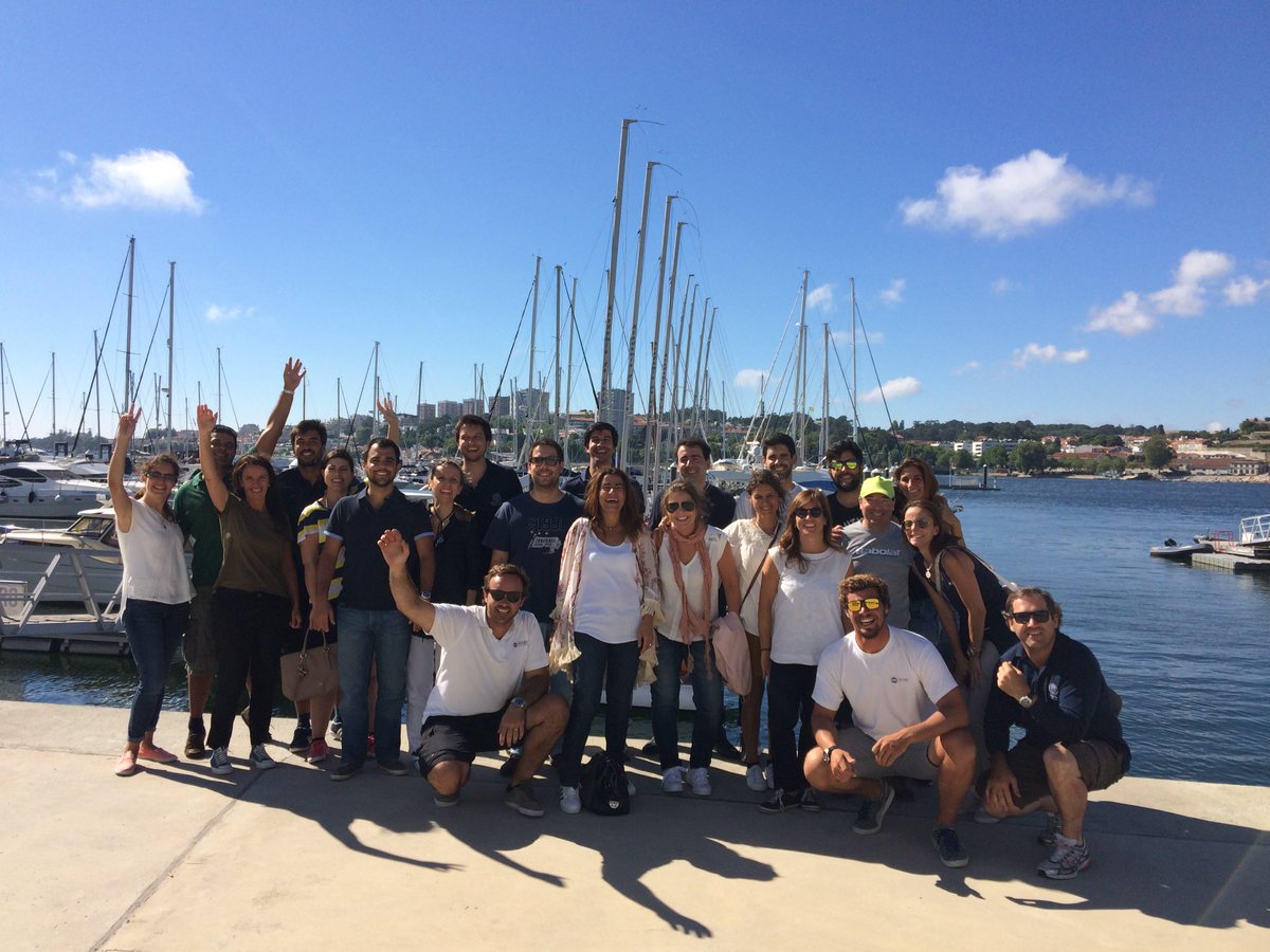 O Teambuilding de Vela com os membros da formação in-company da Lactogal decorreu ontem com muita diversão!