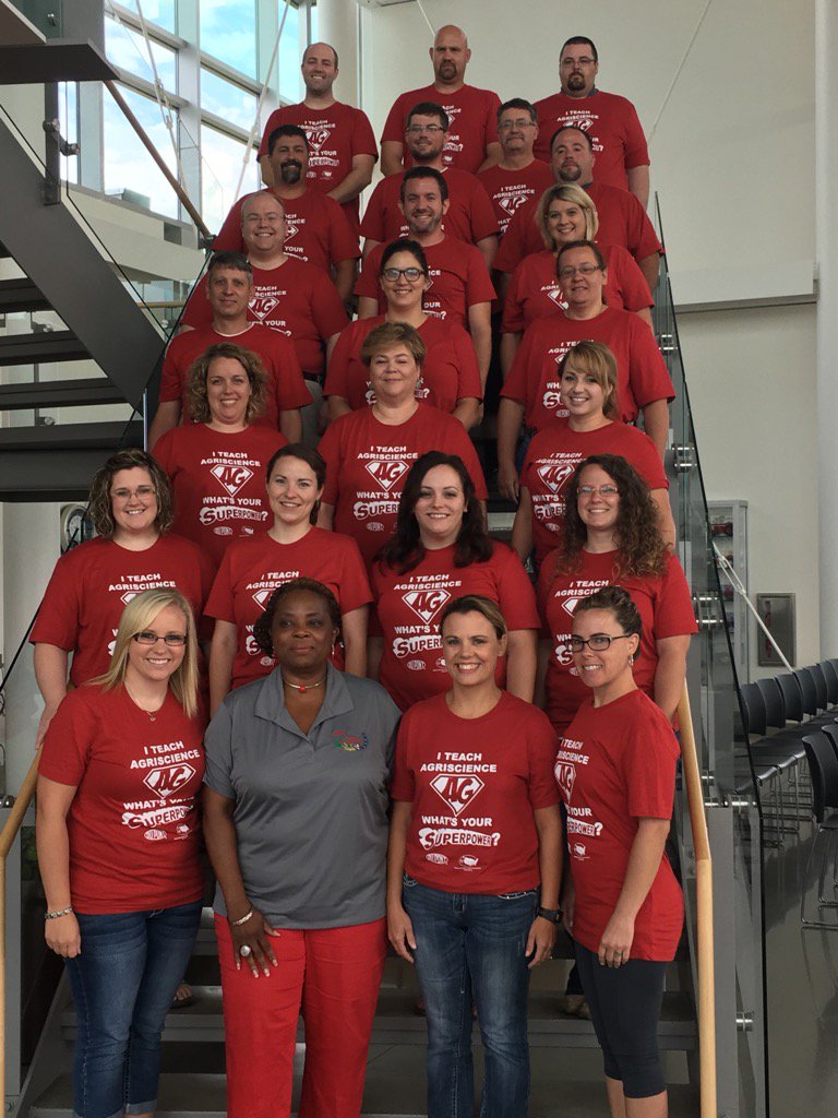 The newest members of the @DuPont_News National Agriscience Teacher Ambassador Academy. <a href="/NAAE/">National Association of Agricultural Educators</a> #nataa16 
 #agedu