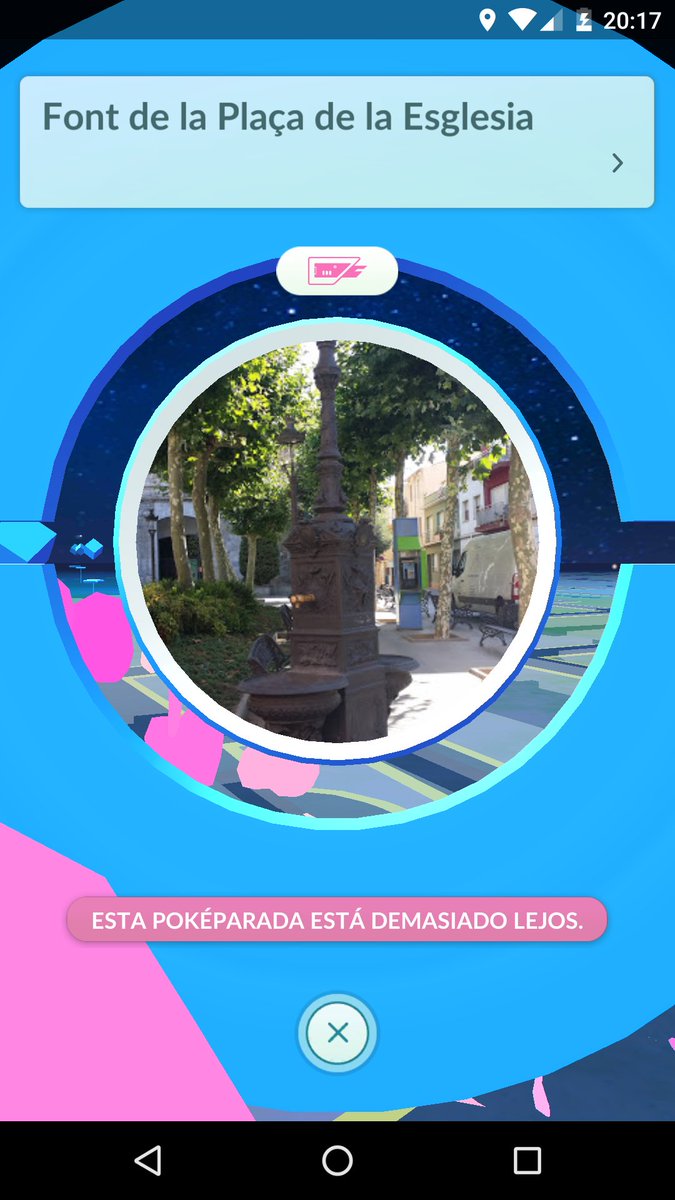GoMalgrat's tweet photo. Módulo de cebo ara mateix a la Plaça de l'Esglesia https://t.co/wsQQJIdkEs