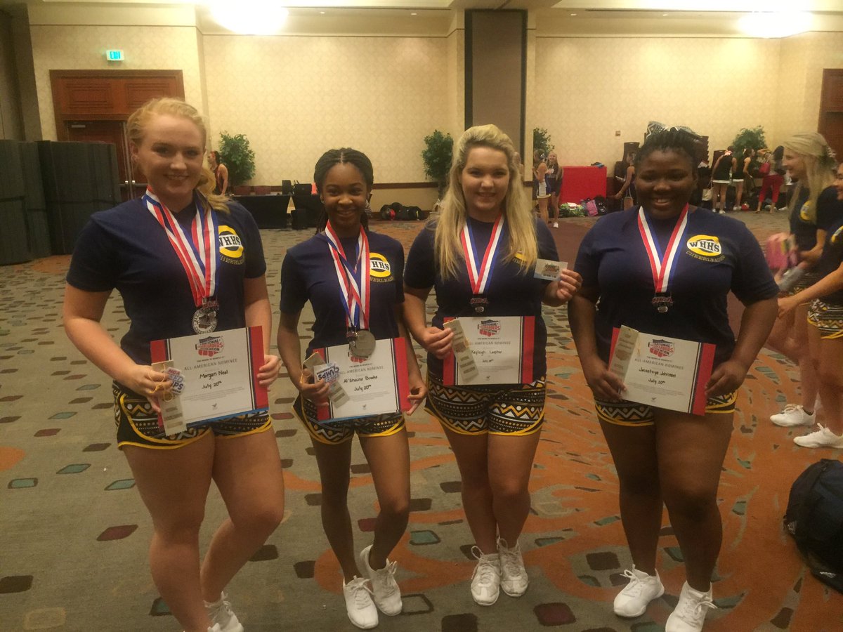 WinterHavenAth's tweet photo. 5 All Americans and a Top Gun stunt group!! #BlueDevilCheer @NCAupdates https://t.co/aQXolJenR5
