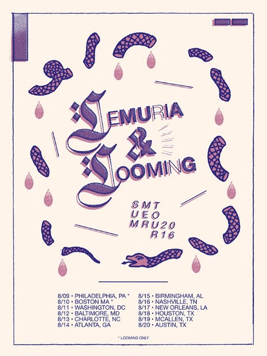 GroundControl__'s tweet image. JUST ANNOUNCED: @Lemuriapop summer tour dates w/ @loomingband. Aug 11-20 and details here: bit.ly/1iwBn6a