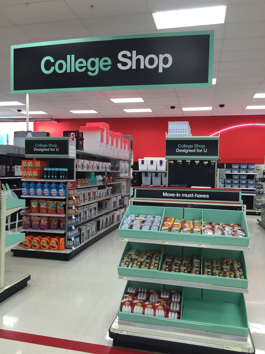 heyitmightbeme's tweet photo. A lot was accomplished today at #store2429! #backtocollege is set and ready to be shopped!! #target https://t.co/hveWWo4SmE