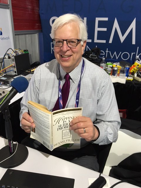 am870theanswer's tweet photo. @DennisPrager live from the Republican National Convention. #RNC #RNCinCle #Cleveland #AM870TheAnswer #Happiness https://t.co/Kb8WmLZTRp