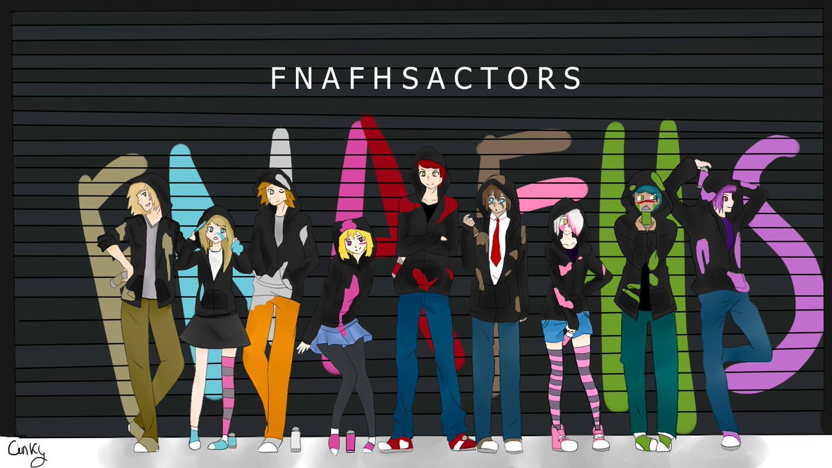 ItsmeCinky's tweet photo. ¡Por fiiin! Terminado :D @edd00chan @TITOVASH @LucecitaSZ @doblecerox @MrDsaster @Dann_Cat @Akellie_chan #FNAFHS https://t.co/wQHgeEsYBr