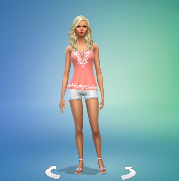 EmSims81's tweet photo. A few of my favourite CAS items from TS4 Backyard SP, So pretty!  😍 #TheSims4BackyardSP #TheSims4 https://t.co/mweyhphHlG