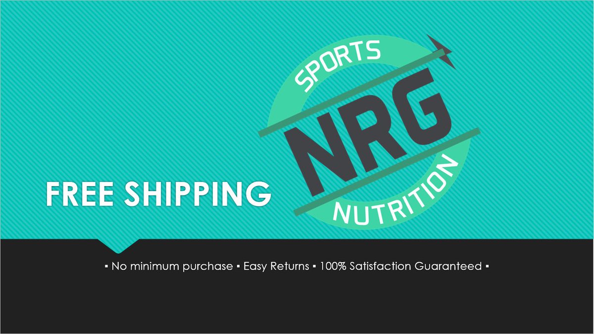 NrgSprts's tweet image. Introducing Free Shipping on all orders. No minimum purchase. Limited time only. Stock up. Nrgsportsnutrition.com