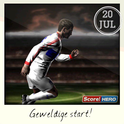 JornaAlain's tweet photo. Geweldige start! #scorehero https://t.co/loKAQMF0z2 https://t.co/zzB5bDGkJO