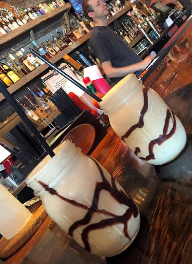 Get over the hump with $5 Bushwackers all Wednesday long. @markymark022478 #edleysbbq