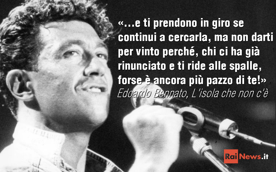 RaiNews's tweet photo. #AccaddeOggi 23 luglio 1946 nasce Edoardo #Bennato primo cantautore a riempire San Siro con più di 60mila persone https://t.co/FDOP0Md6TJ