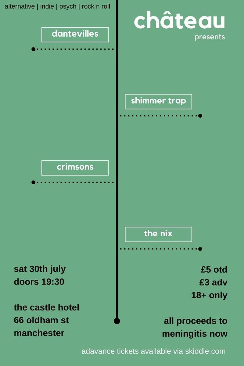 Don't forget, we play <a href="/thecastlehotel/">The Castle Hotel</a>  Manchester the night after our EP Launch with fellow amigos @dantevilles 🐊🍏🍐