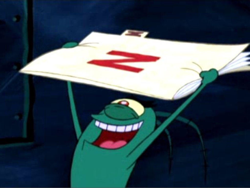 themrblueberry's tweet photo. Shoutout to my man plankton for never giving up on the formula. #perserveranceiskey https://t.co/Ho0DFfUzQz