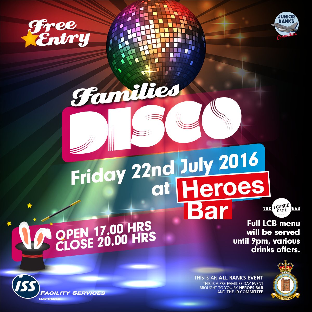 ISSConingsby's tweet photo. More fun after Families Day @ Heroes Bar.. Parents can chill, while the kids have fun.Please spread the word. https://t.co/Xc3pc4gyiZ