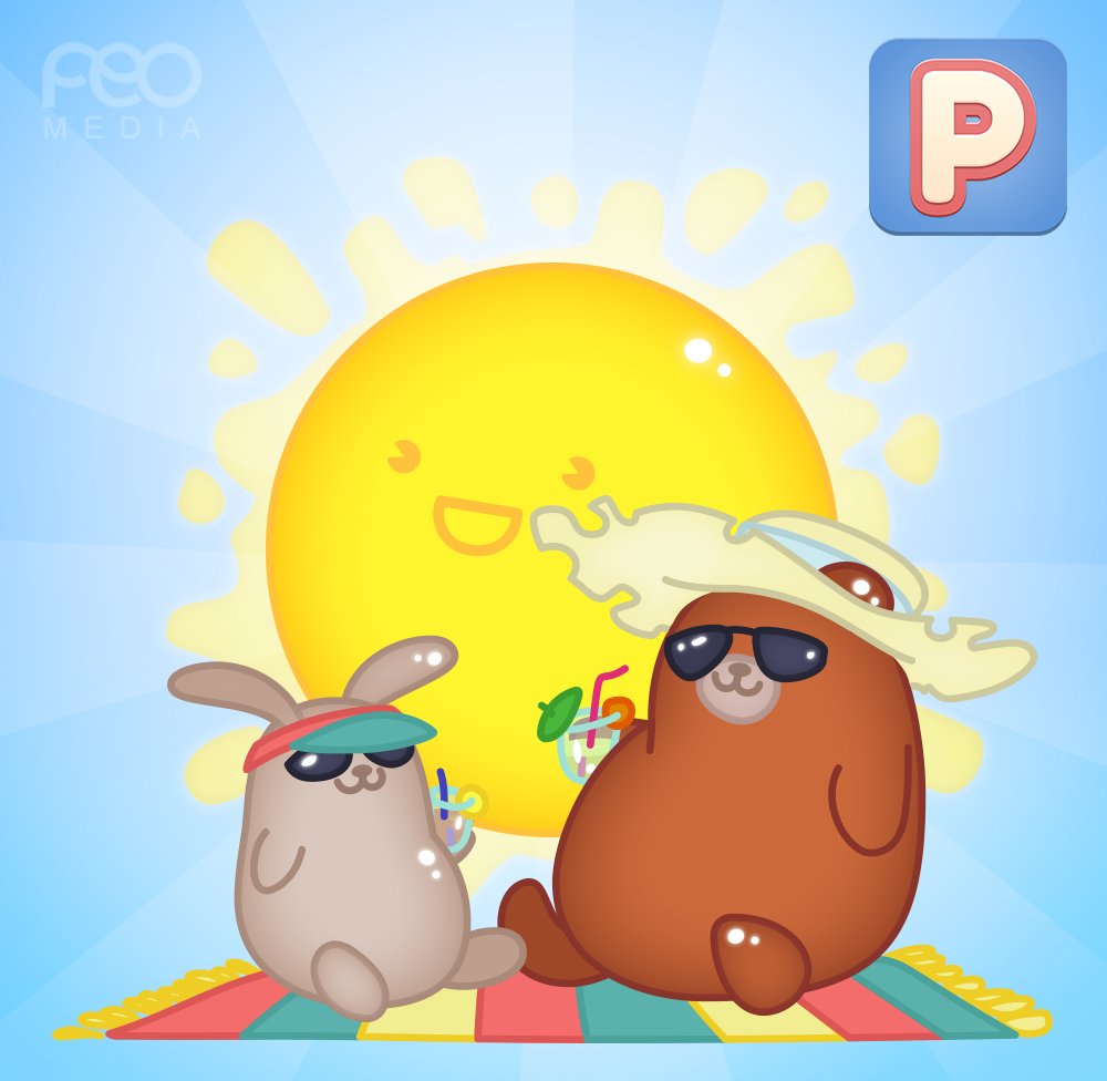 Pixduel_game's tweet photo. Hope you're beating the heat this summer! (You could always play Pixduel in an air conditioned place 😅) 🌞🌞🌞 https://t.co/kS8DNO3iJK