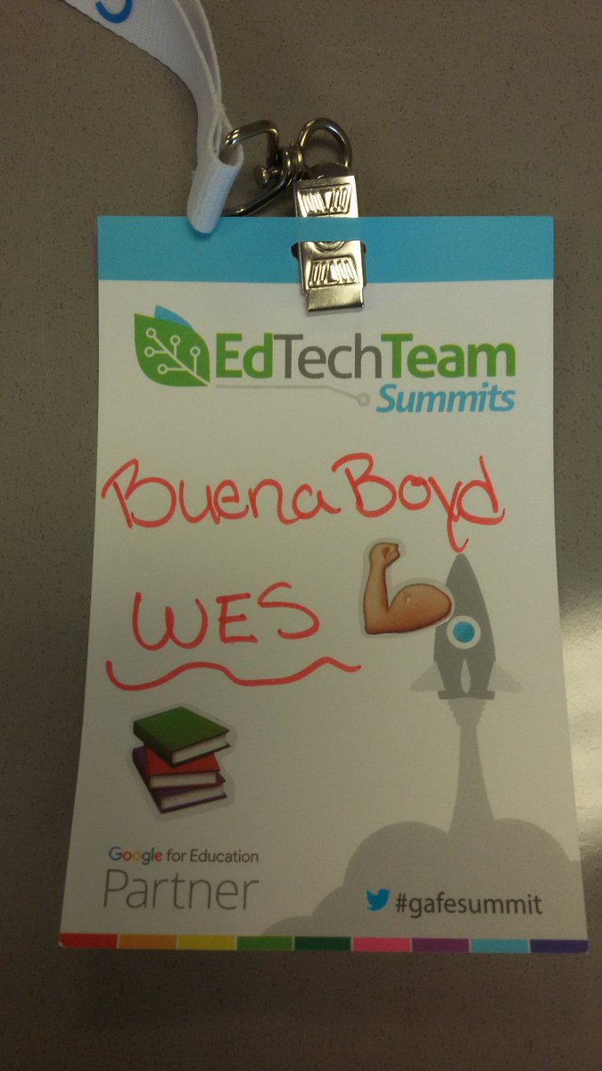 BoydBuena's tweet photo. Summer learning fun! #gafesummit @WeatherstoneES https://t.co/R6tid90gWD