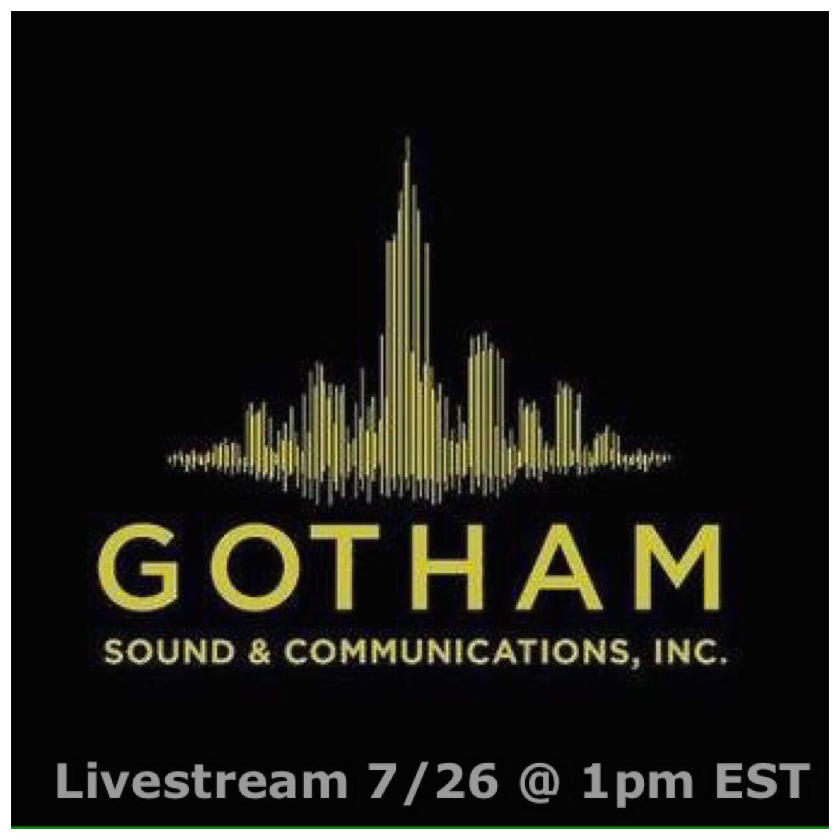 watsonwu's tweet photo. I will be featured on https://t.co/uzp3sKQ4eC's Livestream on July 26th Tues at 1pm EST. Stay tuned! #gothamsound https://t.co/5n325CgAqB