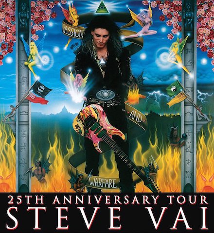 stevevai's tweet photo. @STEVEVAI ANNOUNCES PASSION AND WARFARE 25TH ANNIVERSARY WORLD TOUR NORTH AMERICAN DATES https://t.co/3da8ZUkgkw https://t.co/QAkhON94eI