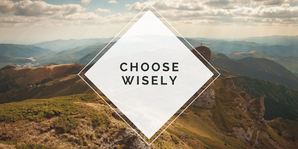 craiggroeschel's tweet photo. Choose wisely. The decisions you make today will determine the stories you tell tomorrow. https://t.co/U26ImIVTwH