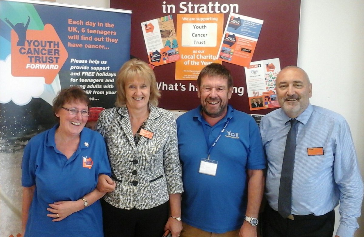 It's official..meet @youthcancertrust...charity partners with @sainsburysstratton!