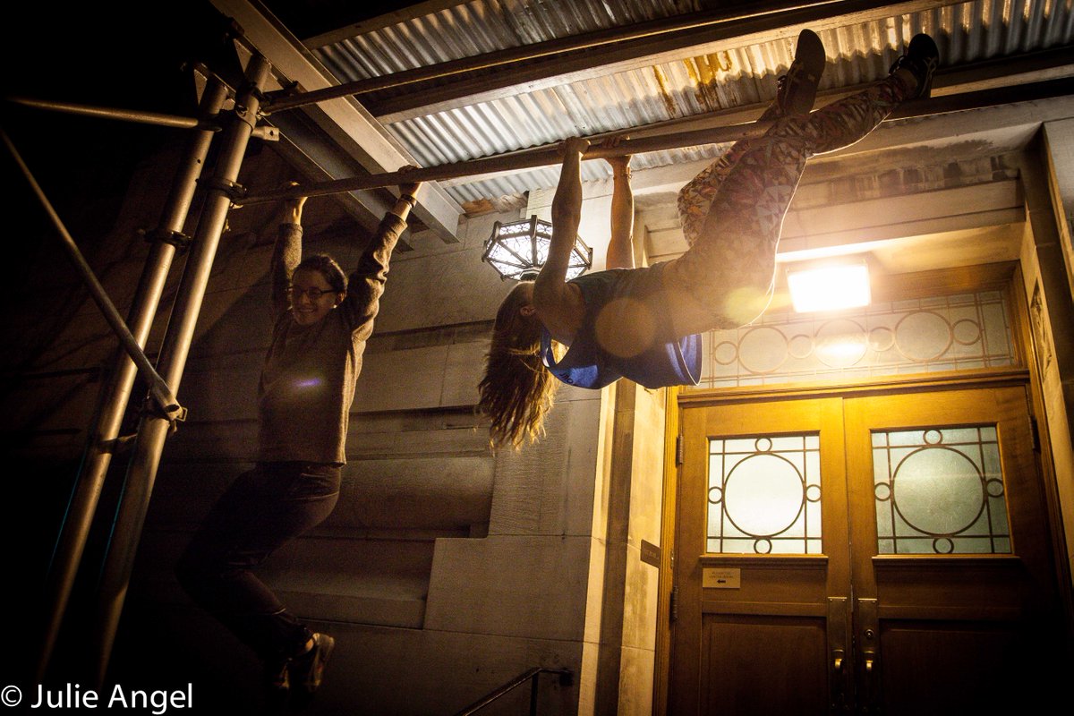 SeeDoMove's tweet photo. Nighttime can be the right time to go outside and play, no matter what your age. Nikki &amp; Caitlin do. #SeeAndDo https://t.co/kp7z03w4ic
