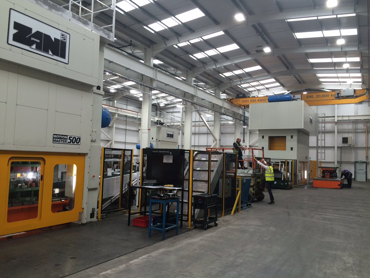 Our New Press Shop Completed in May 2016 Sertec Birmingham