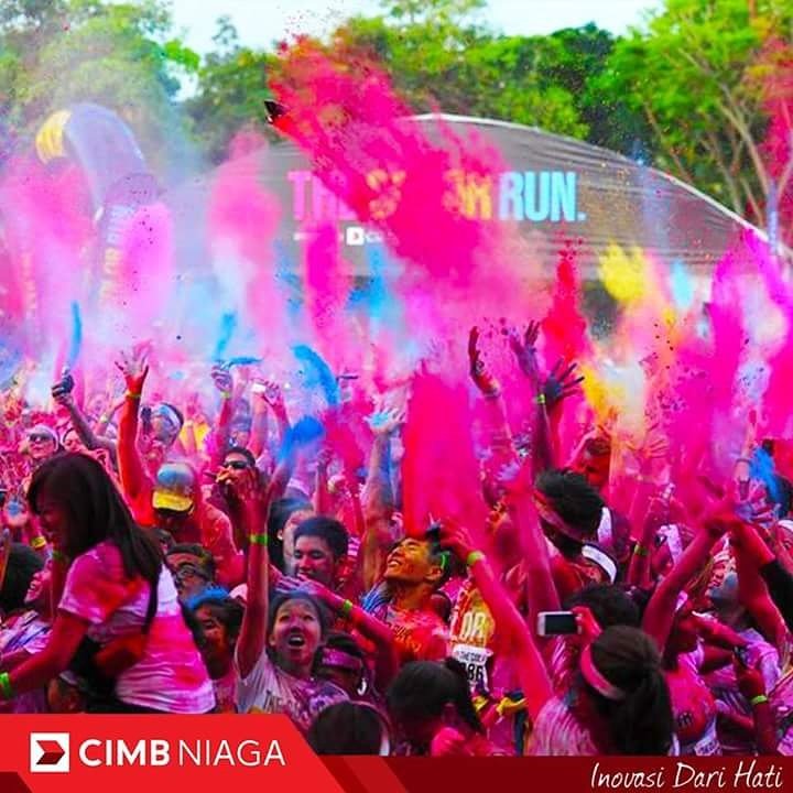 Pomo Buy 2 get 1 dengan harga Rp 590rb. Info lanjut email ke info.id@thecolorrun.co.id . #TheColorRunCIMBNiaga