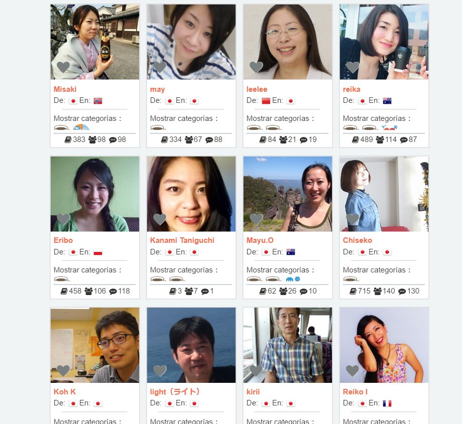 Ahora tenemos más de 193 profesores de #japonés 
¡Echa un vistazo!
goo.gl/zGW2kj
#cafetalk #aprender