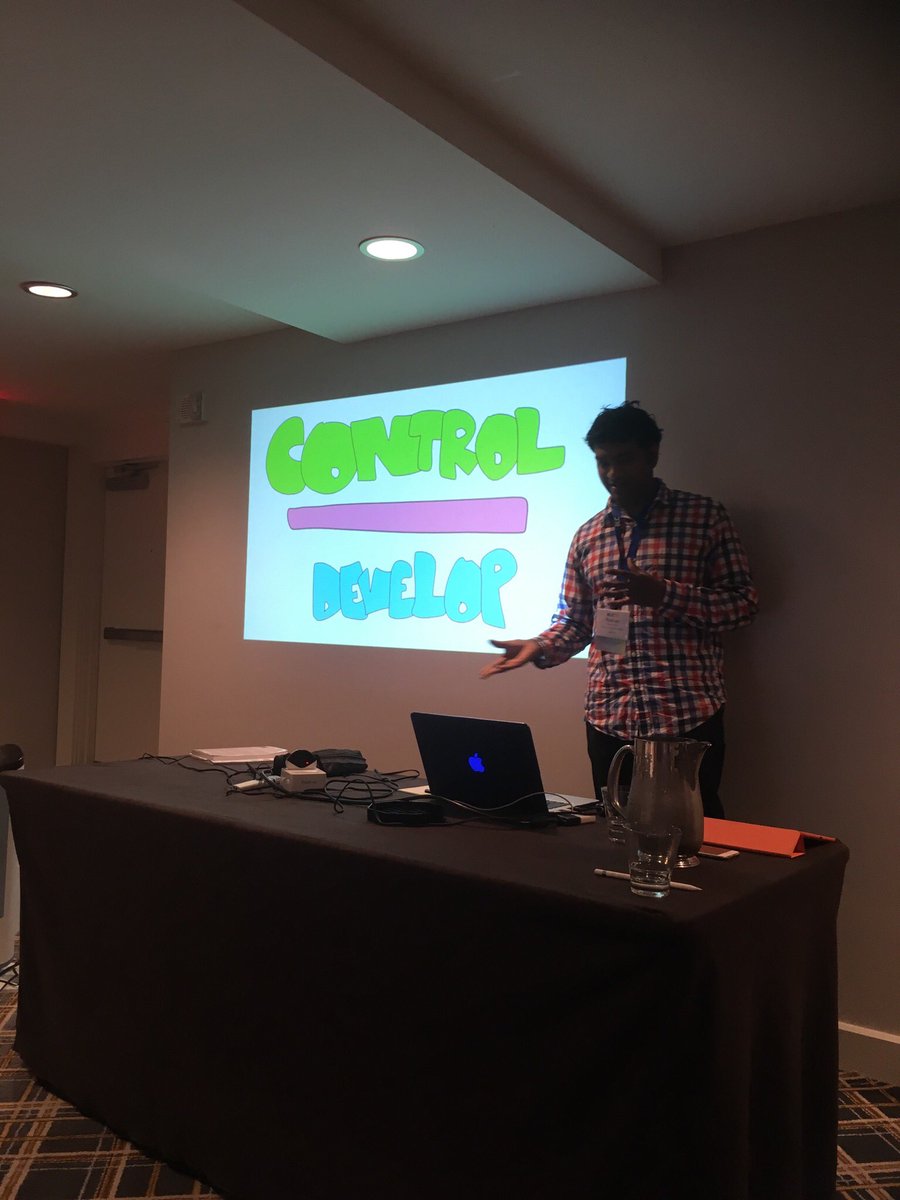 KLirenman's tweet photo. As a leader are you there for control or to develop? @reshanrichards #BLC16 https://t.co/6CMYQtRVlm