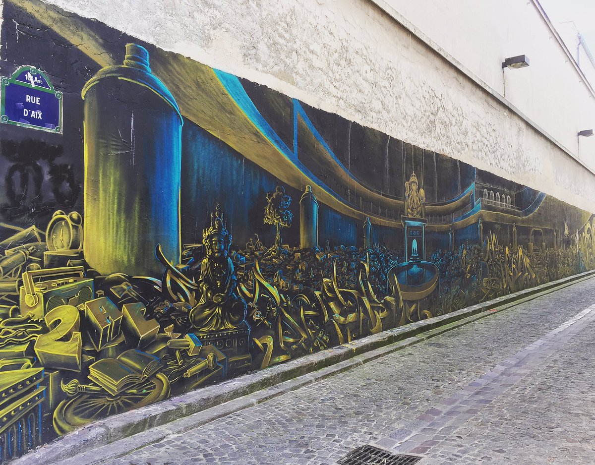 fastertagueur's tweet photo. By #caligr & @djalouz #djalouz & #pesca #2accrew #2ac
#streetart #streetartist #urbanart #graffiti #wall #paris https://t.co/SNeIy6WCD4