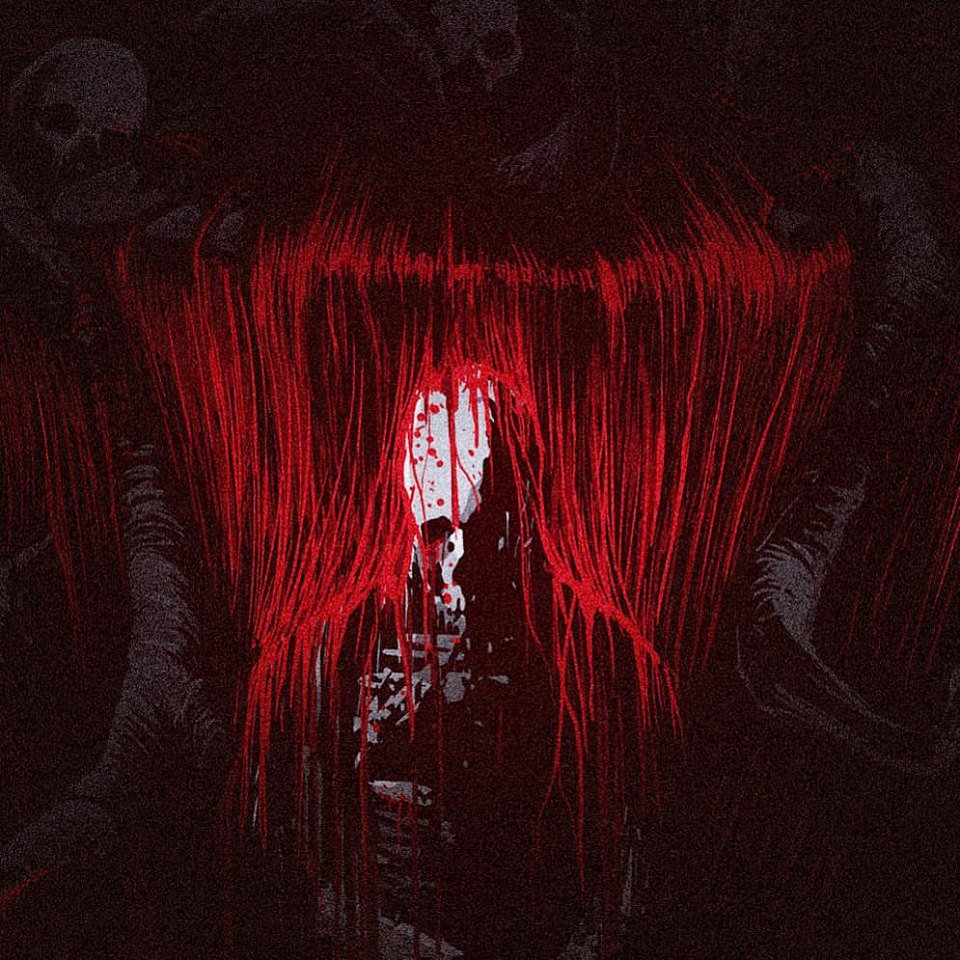 hellsbandit's tweet photo. Cropped image of a print I'm working on at the moment, almost done. #miseryindex #vastum #vengeful #cardinalwyrm https://t.co/9vWmiGoV9S