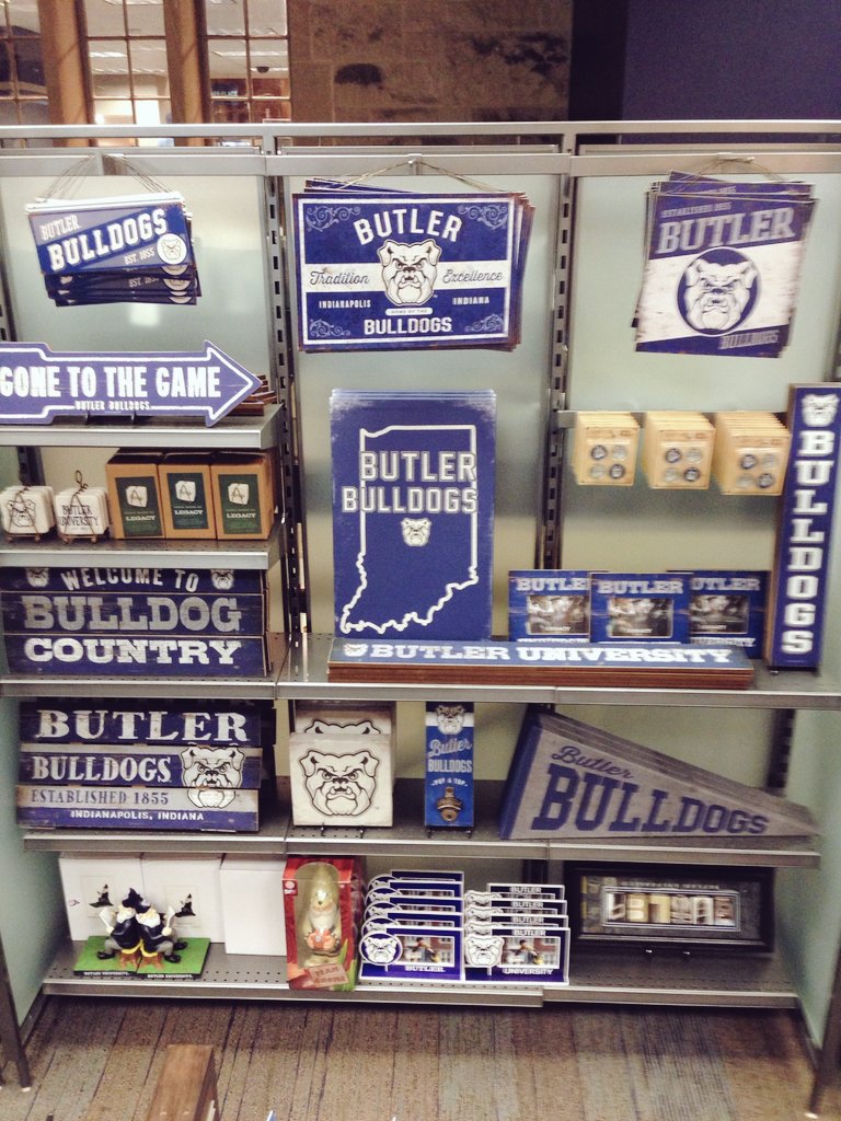 ButlerUpolice's tweet photo. Get your Butler gear now & grab @Starbucks while your at Atherton Union! GO DAWGS! #TheButlerWay #BUspirit https://t.co/C767YLs90R