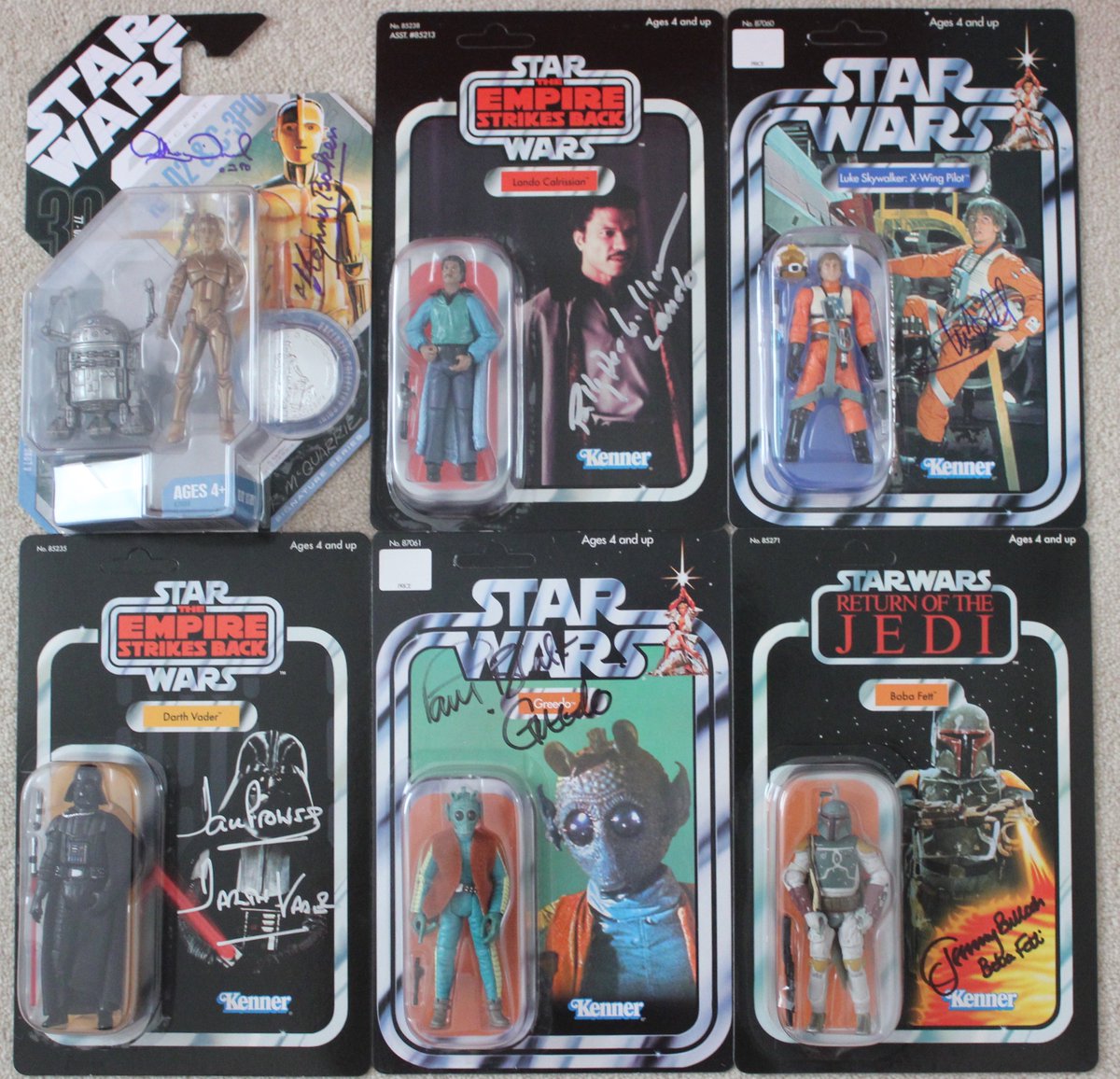 StarWarsSucker's tweet photo. I have all the #autographs I've been waiting for, the circle is now complete #StarWars #SWCE #SWCEMark #NOTFORSALE https://t.co/5KVfcWGYvo