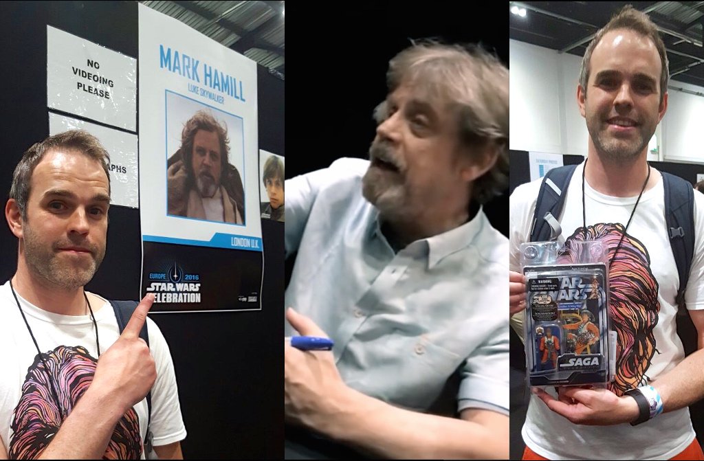 StarWarsSucker's tweet photo. I have all the #autographs I've been waiting for, the circle is now complete #StarWars #SWCE #SWCEMark #NOTFORSALE https://t.co/5KVfcWGYvo