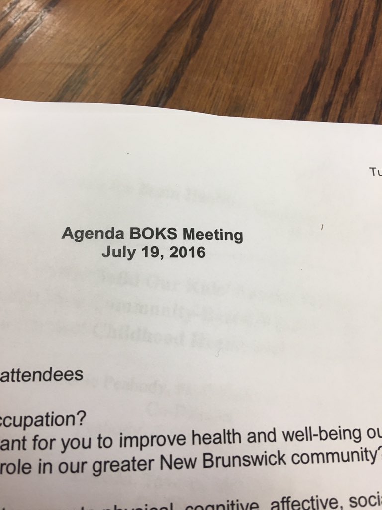 BOKS meeting <a href="/RecreationNB/">Recreation NB | Loisirs N.-B.</a> <a href="/WellnessNB/">NB Wellness</a> improving the health of all NBer's