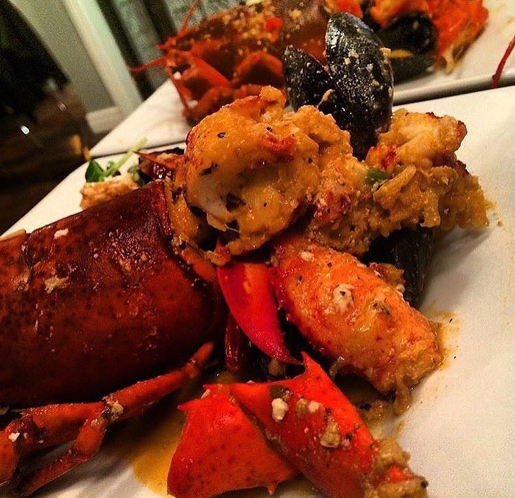 Jerk Lobster on deck!! --- <a href="/SeasonedDreams/">SeasonedDreams</a> in the city next week! #STAYTUNED