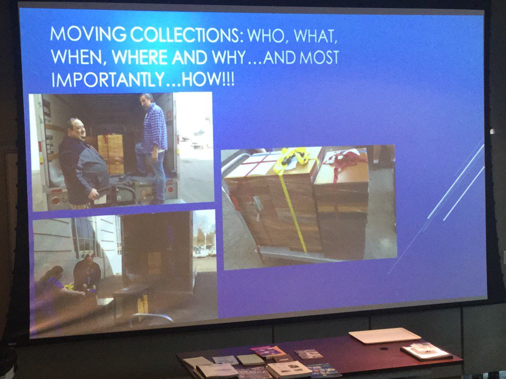 EntsocAmerica's tweet photo. Presentation on how to properly move insect collections. #ECM16 https://t.co/LUgsCsGyON