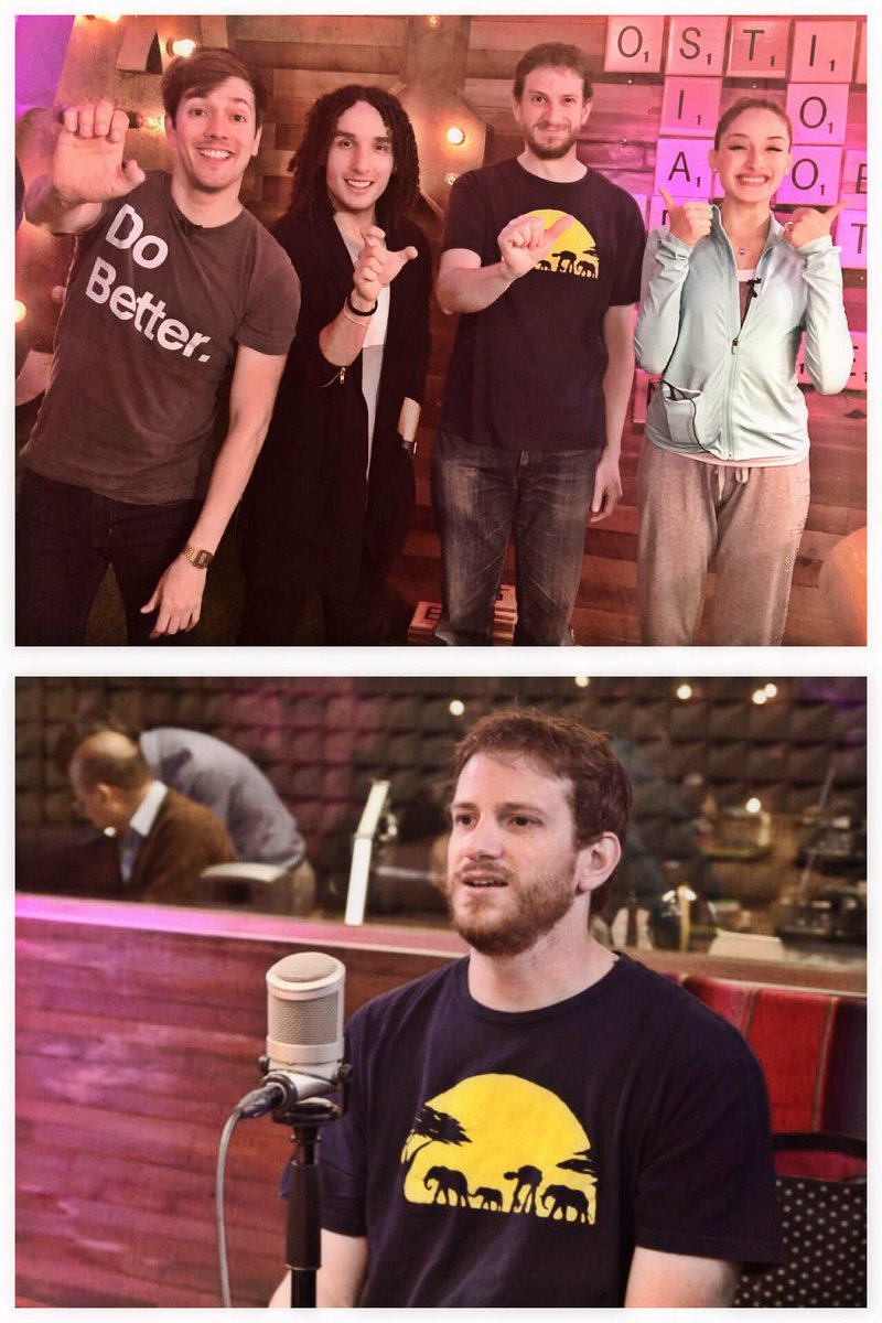 Yanko_Bribiesca's tweet photo. Hoy en @WakeUpEnExa con @rogergzz platicando de #MÚSICAPARALOSOJOS estuvo @sbatizf / @teatrodesordos / @Helenico https://t.co/QT5hvnQ7NF