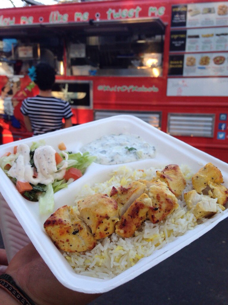 Lunch time! <a href="/GrabAndGoKabob/">GrabAndGoKabob</a> is at OtG:Emeryville (next to Civic Center) with their delicious #joojeh Open 11-2pm!