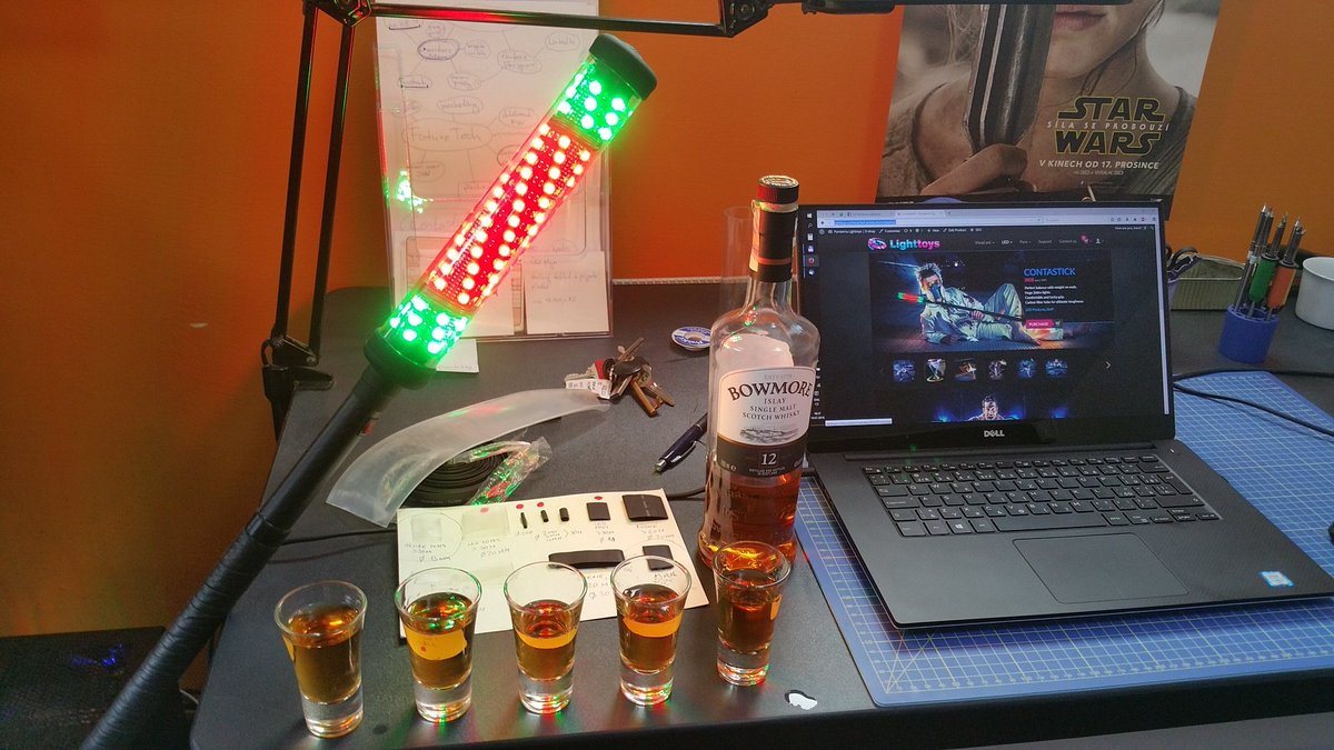 Celebrating the Contastick release :-)