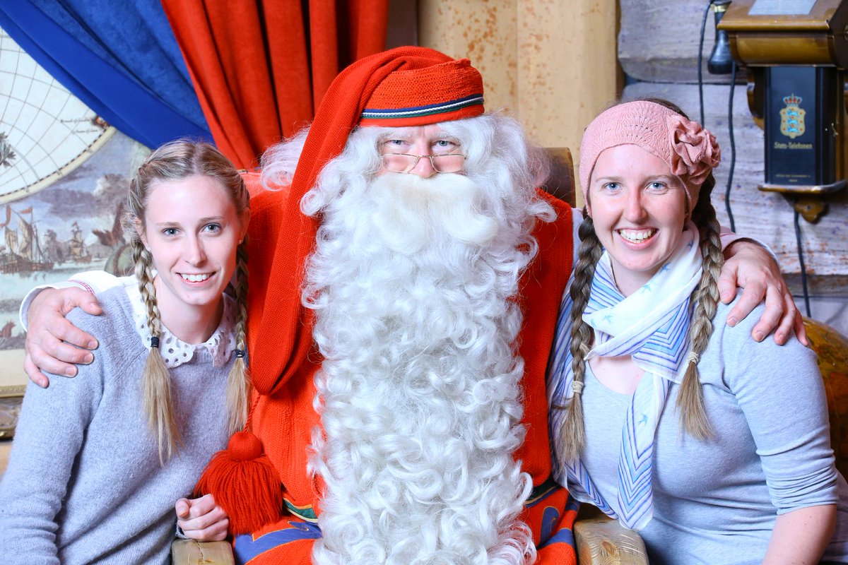 katericho's tweet photo. Met the big man today in Rovaniemi. https://t.co/uK8QFiFYV8