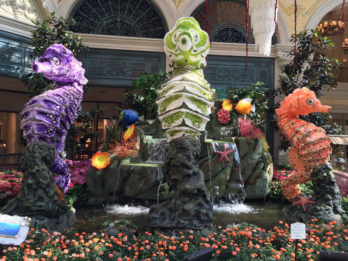 CheersWFFF's tweet photo. #Underthesea @Bellagio #TeamWFFF #creative #Cheers to designers https://t.co/kfBDIb46GI