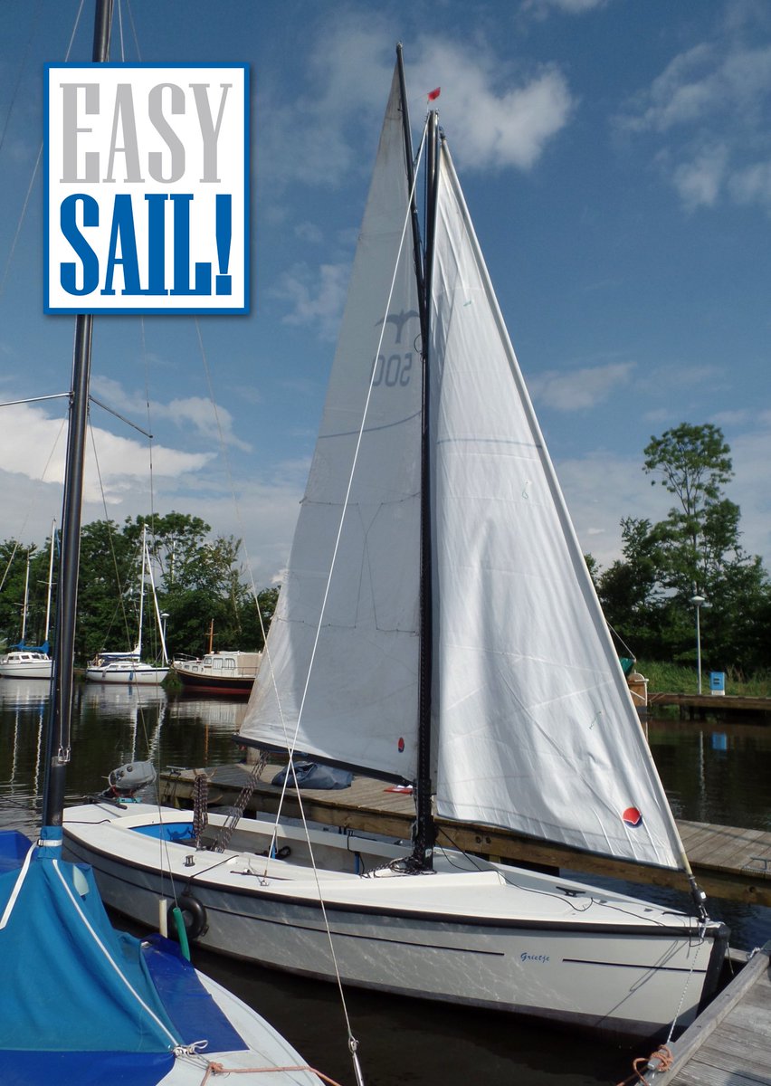 EasySailNL's tweet photo. En weer 2 VERKOCHT! Het #Waarschip900 en de #Hoora #Polyvalk hebben beide een nieuwe crew. Van Harte schippers! https://t.co/ea2DbMH0cs