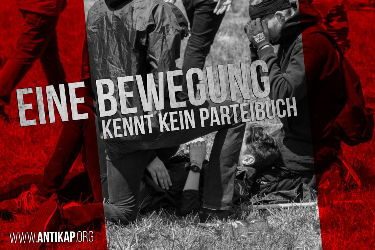 AKKollektiv's tweet photo. Eine Bewegung kennt kein Parteibuch https://t.co/a6GL5OPPKr