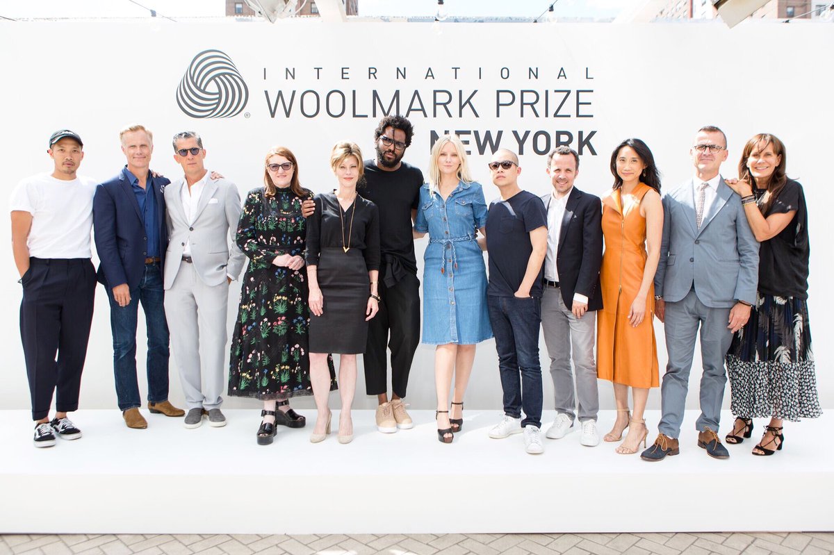 robbiemyers's tweet photo. It was an honor to be a judge for the #woolmarkprize with some of the fashion industry's finest. https://t.co/37YMqfShwH