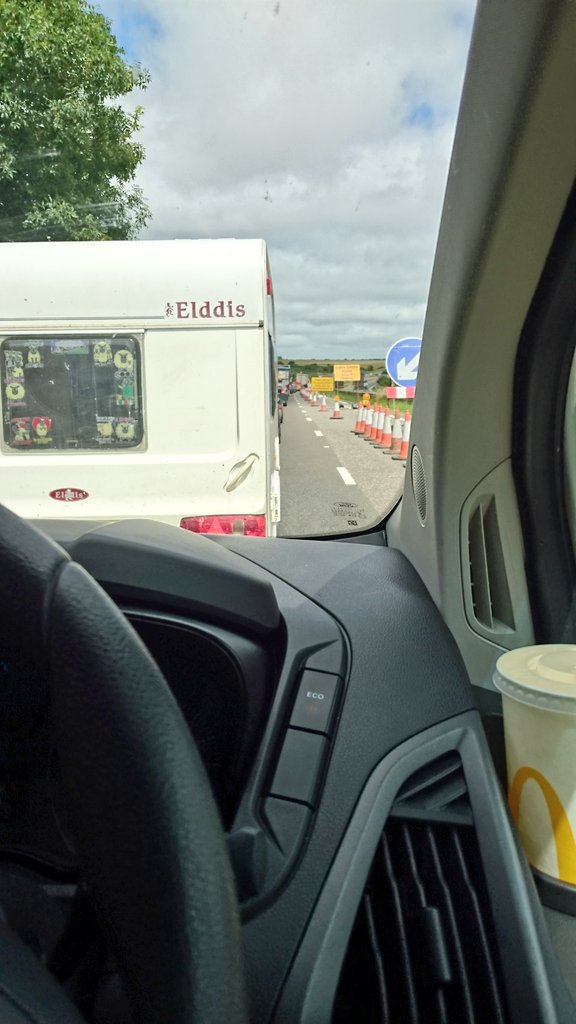 HeatingOcean's tweet image. A30 cone festival. #tourists.. #getmeoutofhere 🙏😤..roll on September