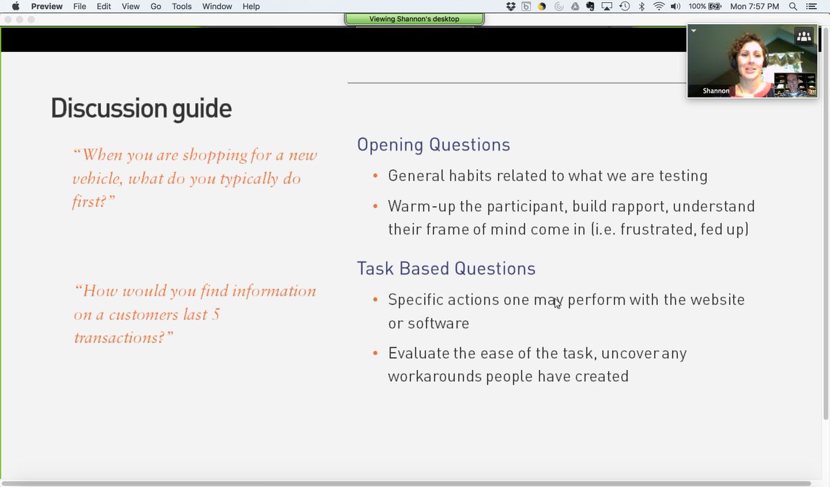Lead consultant <a href="/milliefe/">Shannon Fitzhugh</a> recently led a @foxschool class discussion about the value of #usabilitytesting #uxdesign