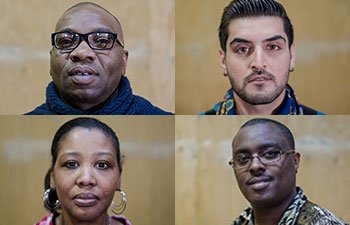 Tonight is the 1st preview of #NowWeAreHere which tells four true stories about the pursuit of freedom. #breakaleg