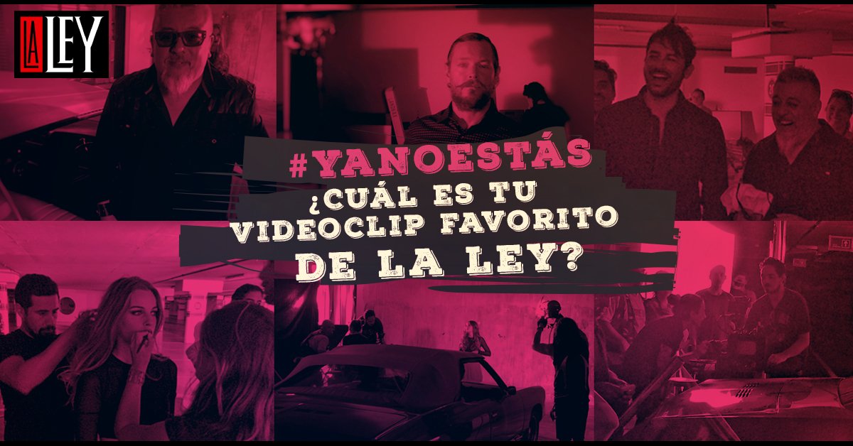 A principios de este 2016 salió nuestro último video promocional, #YaNoEstás... Cuál es tu videoclip favorito??